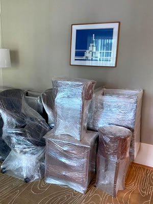 Embalagem na Mudança